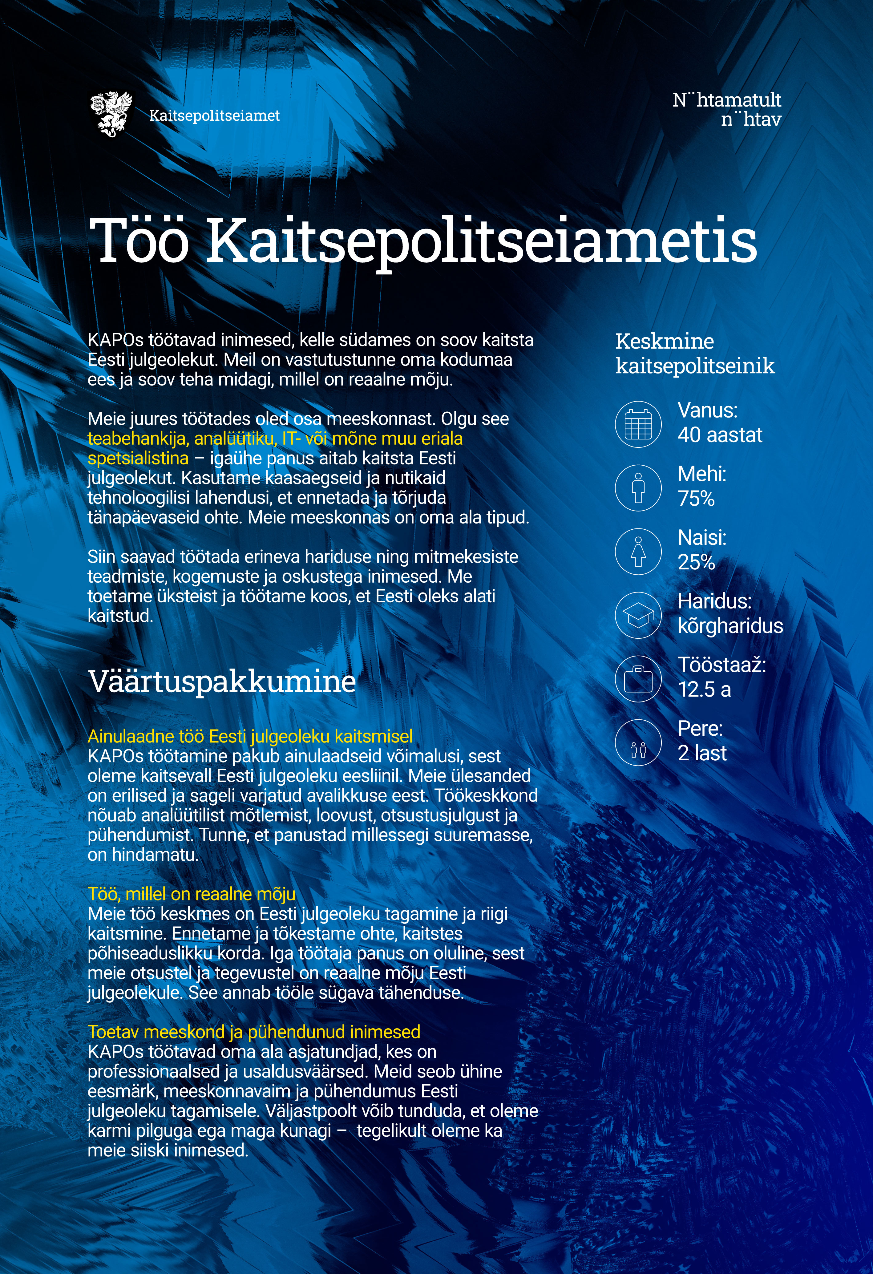 Töö Kaitsepolitseiametis